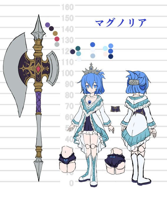 うちの子人形ちゃんマグノリア
人形なので無表情だが、感情豊かな子

家事も戦闘もこなせる高性能ガール 