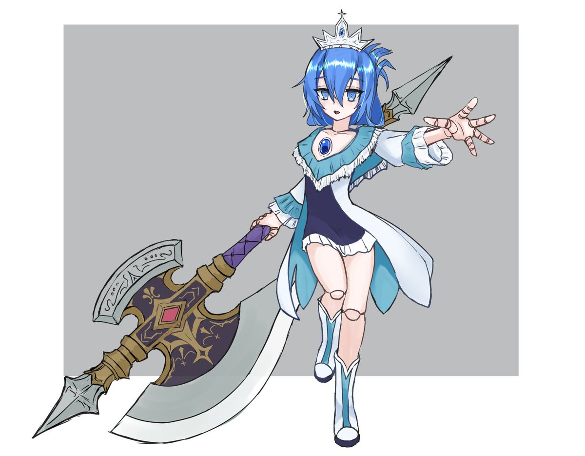 うちの子人形ちゃんマグノリア
人形なので無表情だが、感情豊かな子

家事も戦闘もこなせる高性能ガール 