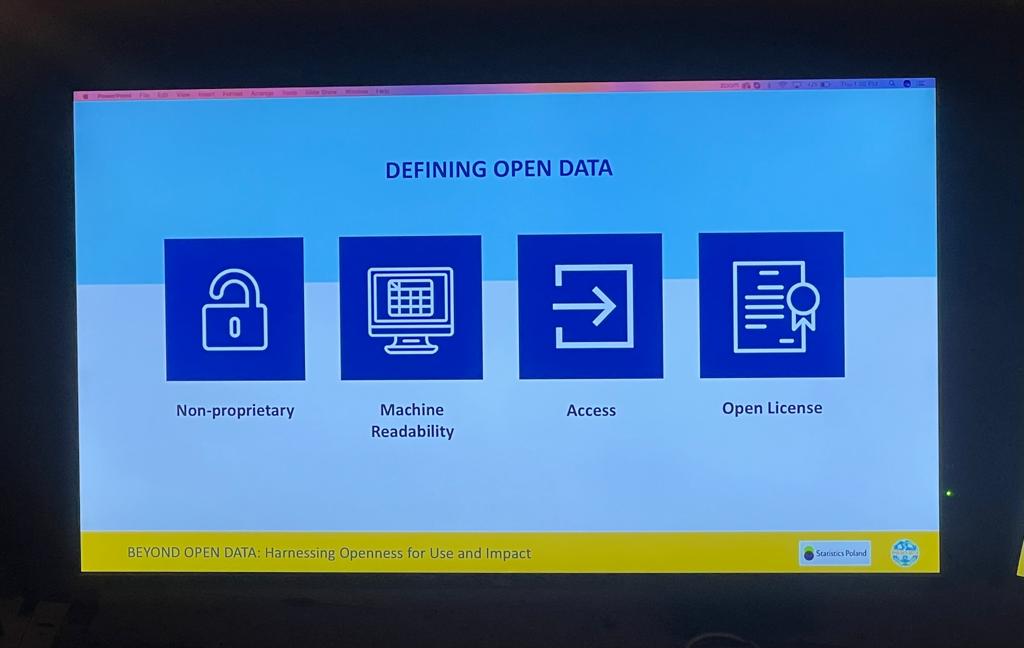 Alhamdulillah, I would like to thank the Open Data Watch & Statistics Poland for giving me the opportunity to attend and participate as a speaker in the side event 'Beyond Open Data: Harnessing Openness for Use and Impact.'

#DOSM
#UN54SC