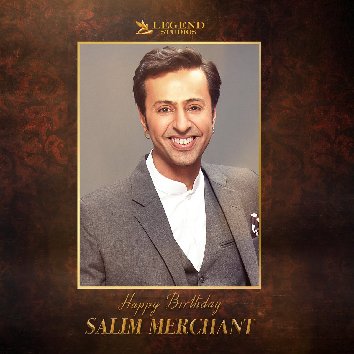 Many many happy returns of the day #SalimMerchant.

- Team @LegendStudios_ 

#HappyBirthdaySalimMerchant #SalimSulaiman