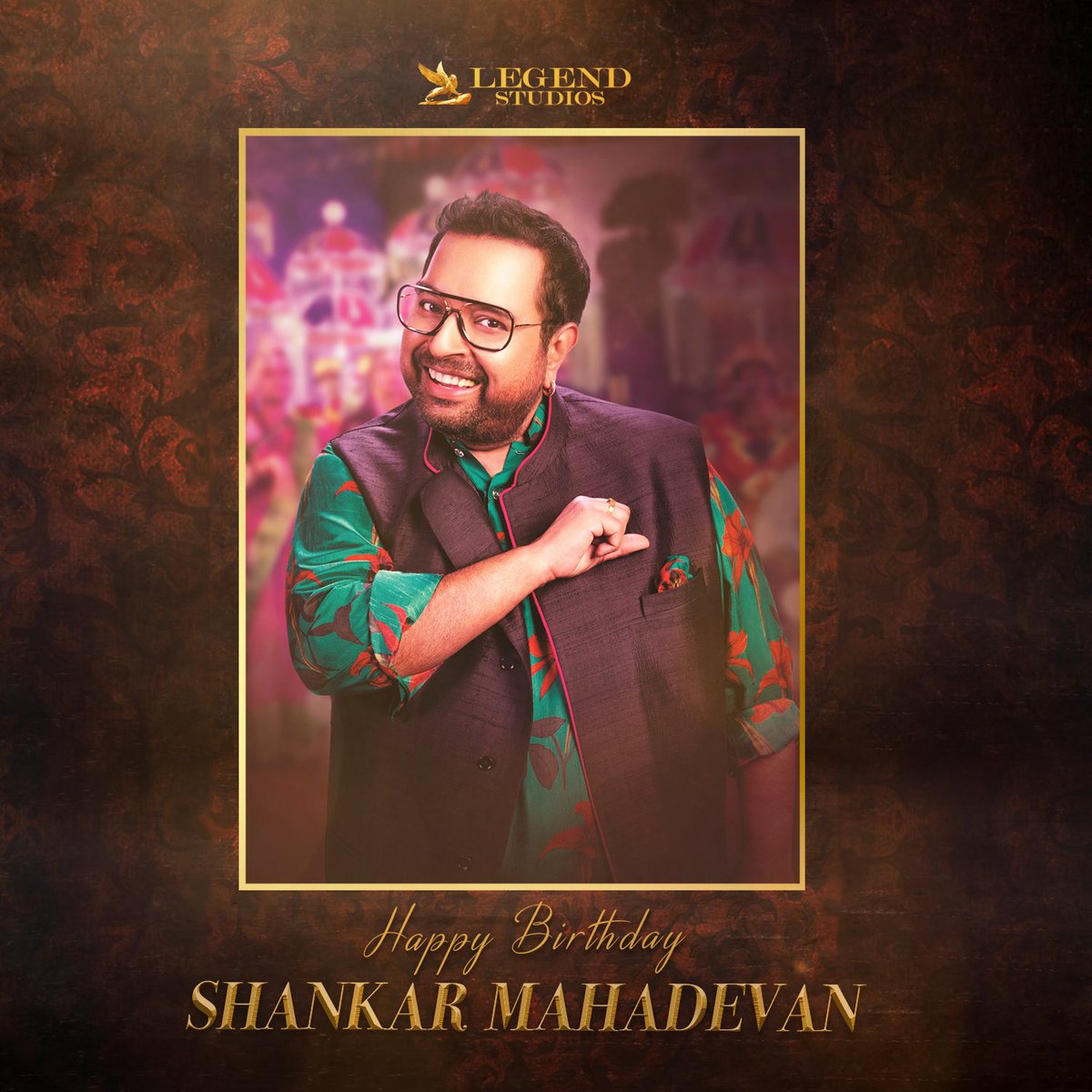 Many many happy returns of the day #ShankarMahadevan.

- Team @LegendStudios_ 

#HappyBirthdayShankarMahadevan