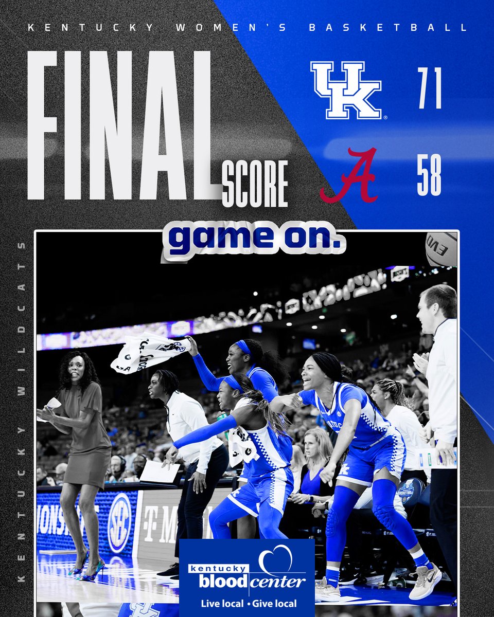 BIG BLUE MAGIC. ✨😮‍💨

SIX STRAIGHT WINS IN THE SEC TOURNAMENT.

No. 14 Kentucky takes down No. 6 Alabama to advance to the quarterfinals.