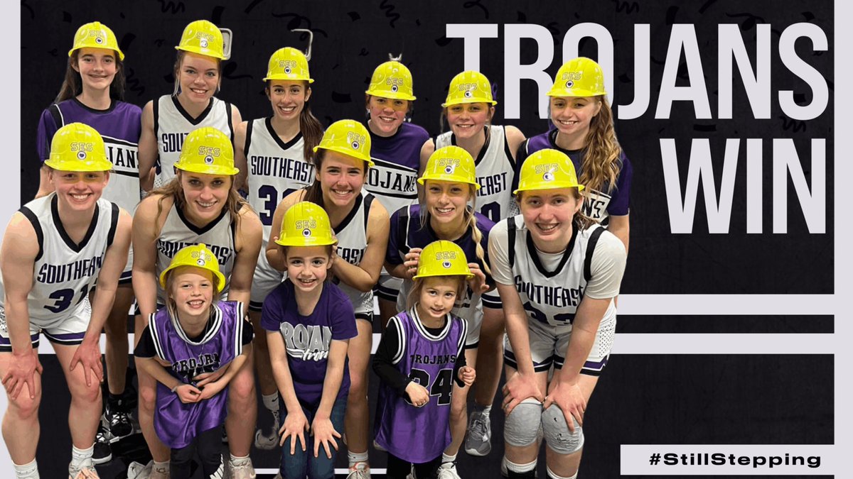 SESLadyTrojans's tweet photo. .@KSHSAA Sub-State Semifinal
SES 48
Hoisington 34
Jobβs not done. Women still at work. π€
Sub-State Final vs #1 Phillipsburg Saturday.
#StillStepping https://t.co/gAc4MPlf5n