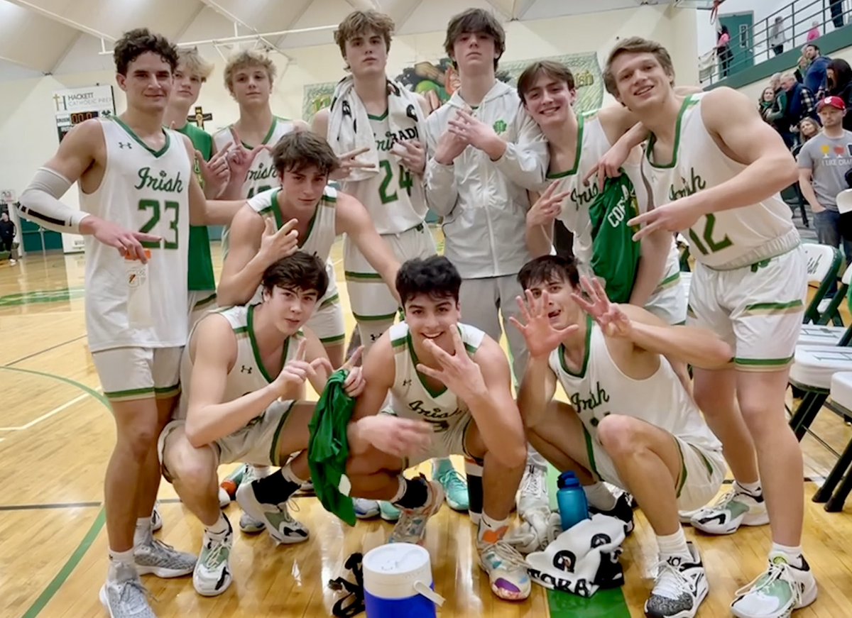 HCP Boys Basketball (@hcpboyshoops) on Twitter photo Final: HCP 47 - Berrien Springs 36
The Irish locked in on D to win their final home game of the season.
HCP concludes the regular season 16-6 and winners of their last 7.
#herecometheirish #faithandhonorheldhigh #ontodistricts
<a href="/HCPIrishSports/">Hackett Catholic Prep Sports</a> Final: HCP 47 - Berrien Springs 36
The Irish locked in on D to win their final home game of the season.
HCP concludes the regular season 16-6 and winners of their last 7.
#herecometheirish #faithandhonorheldhigh #ontodistricts
<a href="/HCPIrishSports/">Hackett Catholic Prep Sports</a>