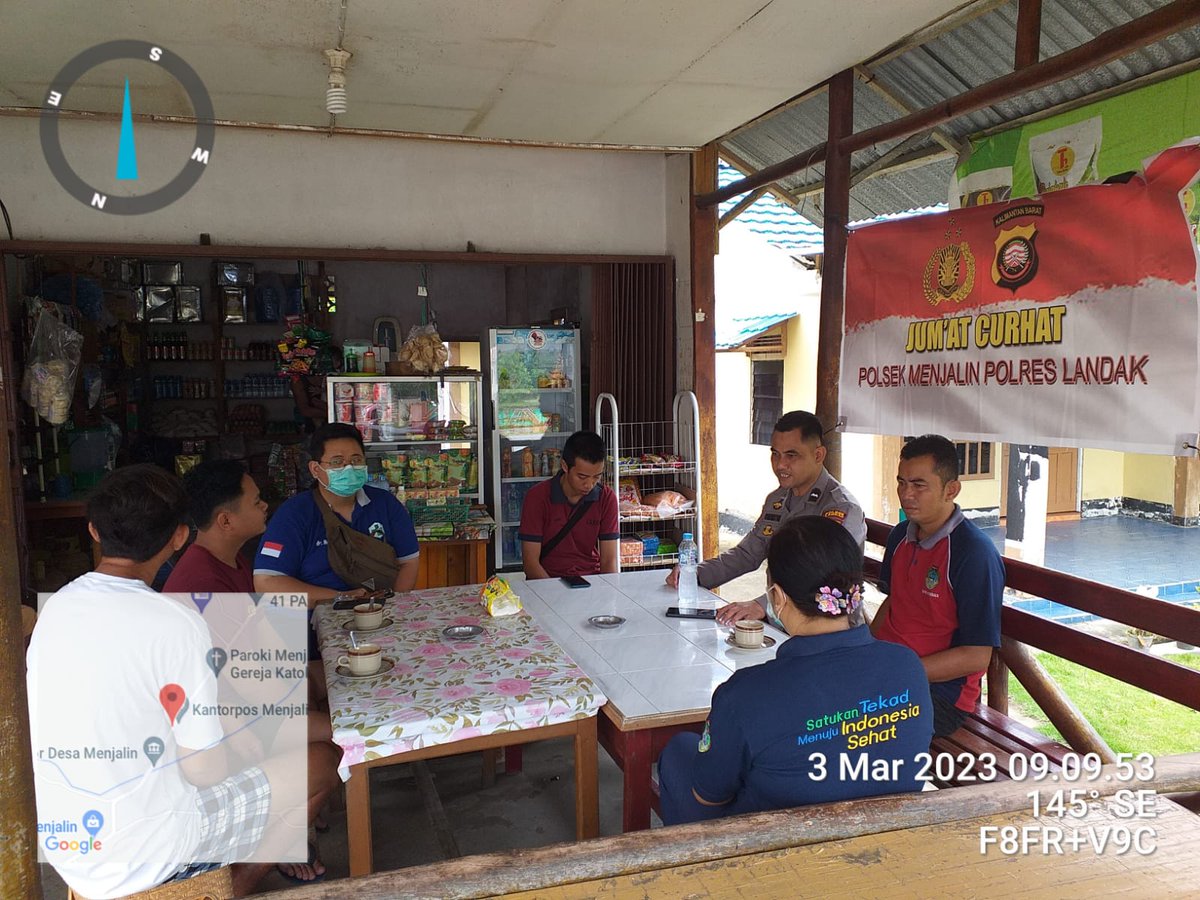 Rodians67522756's tweet photo. Polsek Menjalin Melaksanakan kegiatan Jumat Curhat di Warung kopi bersama Forkopimcam Menjalin dan warga masyarakat  di kecamatan menjalin. https://t.co/yUZ6pcTuMr