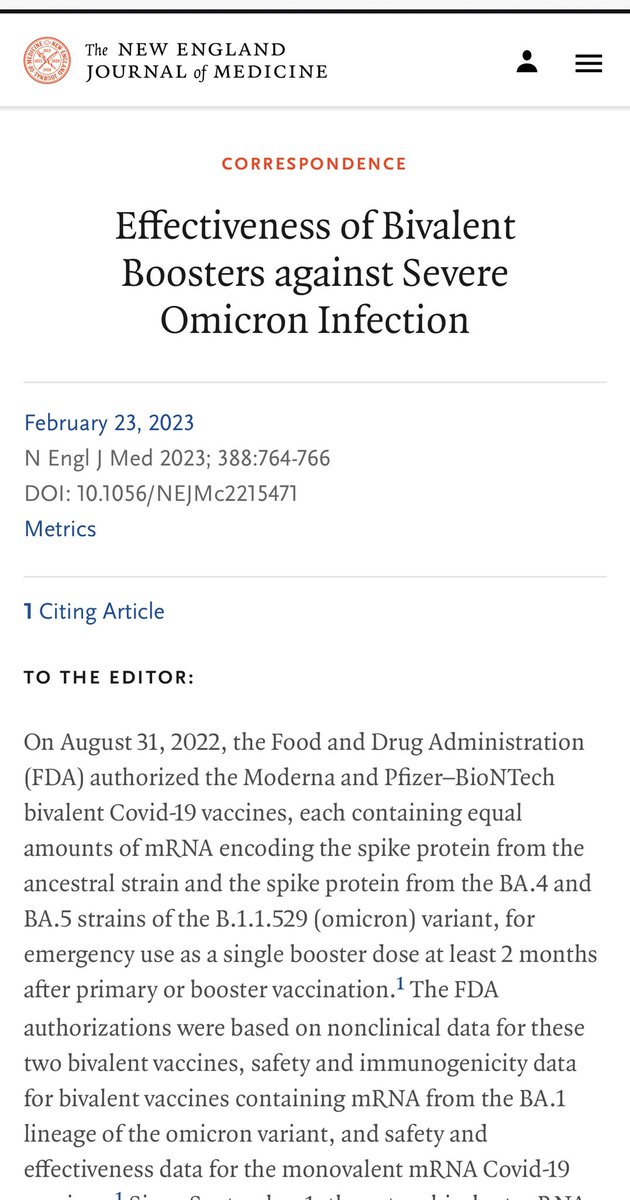 carl_jurassic's tweet photo. @villagerssn The “study” they cite is a letter from multiple NIH shills. Dig into the references within the letter and falls apart.
It’s a #CardBoardPaper haha https://t.co/7icl2kKSRo
