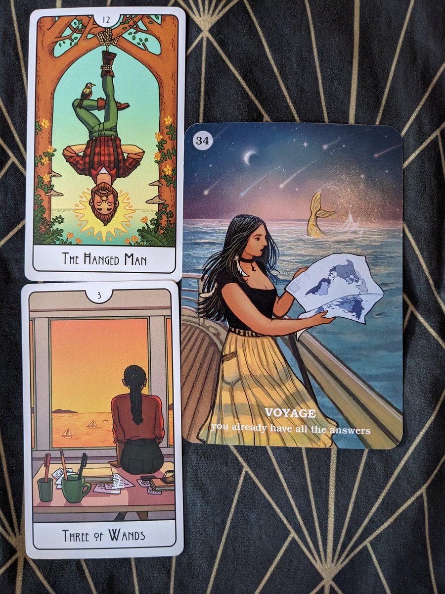 Dwn2EarthOracle's tweet photo. It's okay to sit still and think about how you want to move forward in your life. You know where you want to go, who you want to be, but the path seems a little blurry. It simply means you are on your own journey.  #tarot #dailytarot #psychic #LGBTQ #journey https://t.co/Go2Zx8ICBr