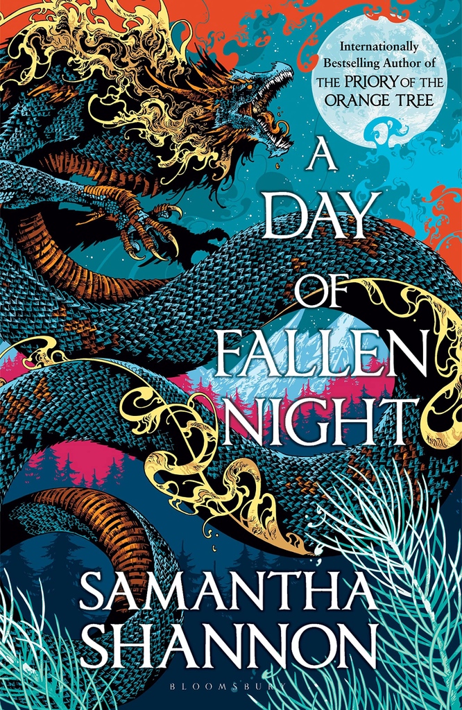 Intricate and epic, #ADayOfFallenNight sweeps readers back to the world of A Priory of the Orange Tree, showing us a course of events that shaped it for generations to come. #SamanthaShannon #BloomsburyUK