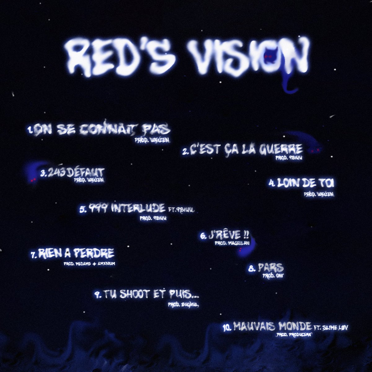 243redd's tweet photo. mon premier projet « red’s vision » est disponible partout !! ça fait des mois que j’attends ce moment, merci à tous bonne écoute !! https://t.co/K22zMcr2sT