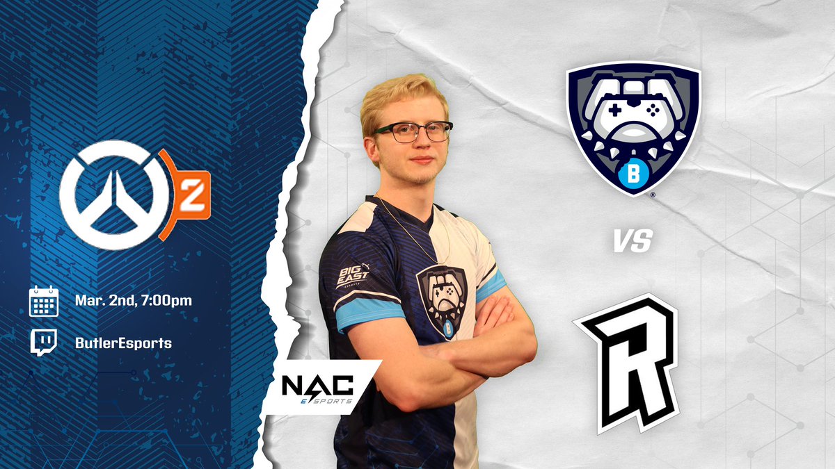 BUClubEsports's tweet photo. #ButlerOW is back again tonight in the @nacestarleague, facing off against @RadfordEsports!
Support the Bulldogs live on https://t.co/hMSkwX4PVm or in-person at the park! https://t.co/KWBURS0cxM