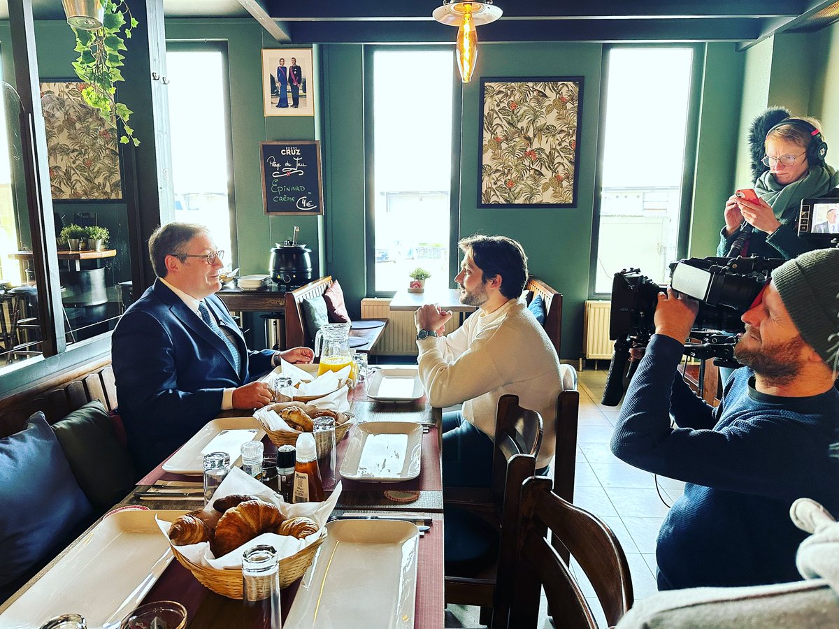 Accueil du candidat belge de <a href="/TopChefA3/">TopChef</a> César Lewandowski dans le cadre d’une émission produite par <a href="/RTLTVI/">RTL tvi</a> #concours #gastronomie #noschefsontdutalent