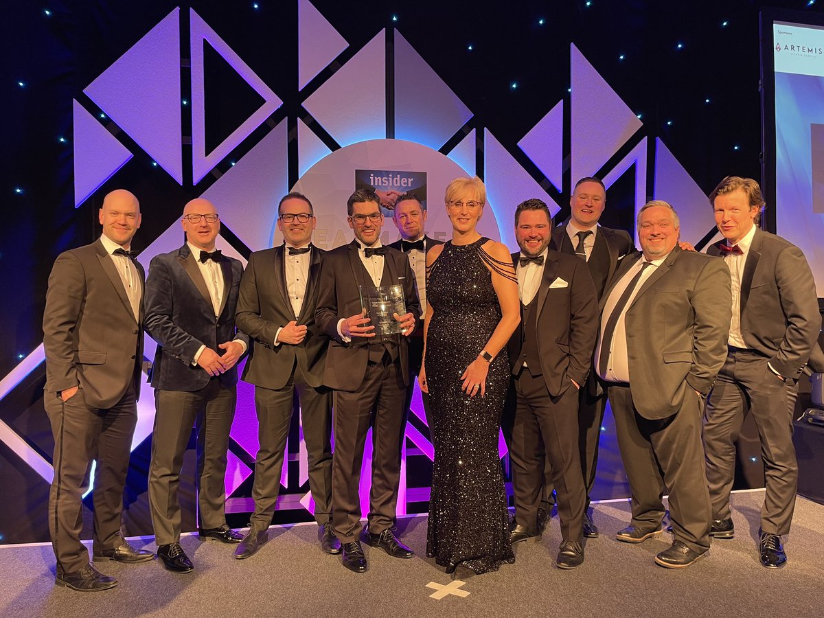 Delighted that <a href="/DanskeBank_UK/">Danske Bank</a>  has once again picked up Bank Funder of the Year. Celebrations ongoing! #NIDeals