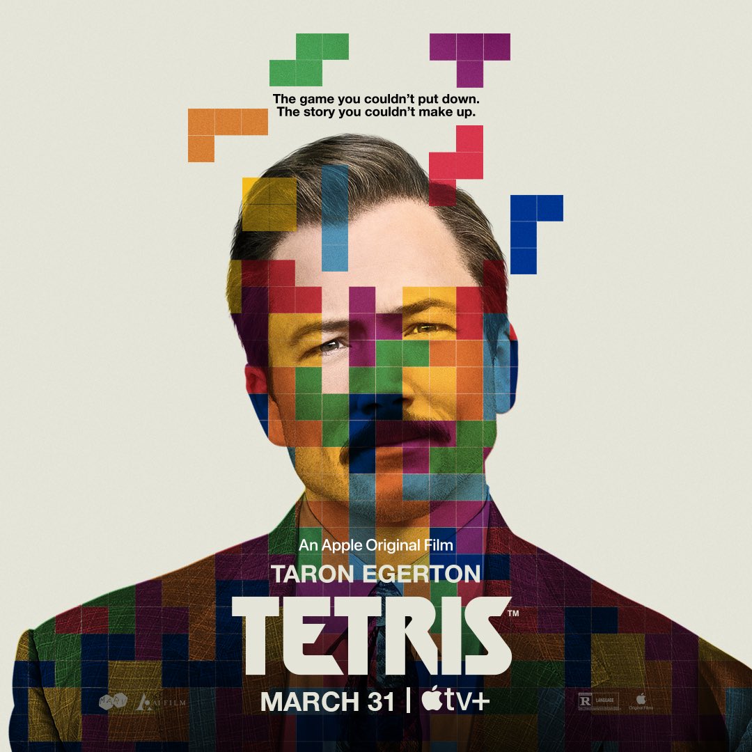 As you all know it’s been a massive goal of mine to make music for a film so I’m very excited Tetris w <a href="/TaronEgerton/">Taron Egerton</a> is coming out on March 31st!
