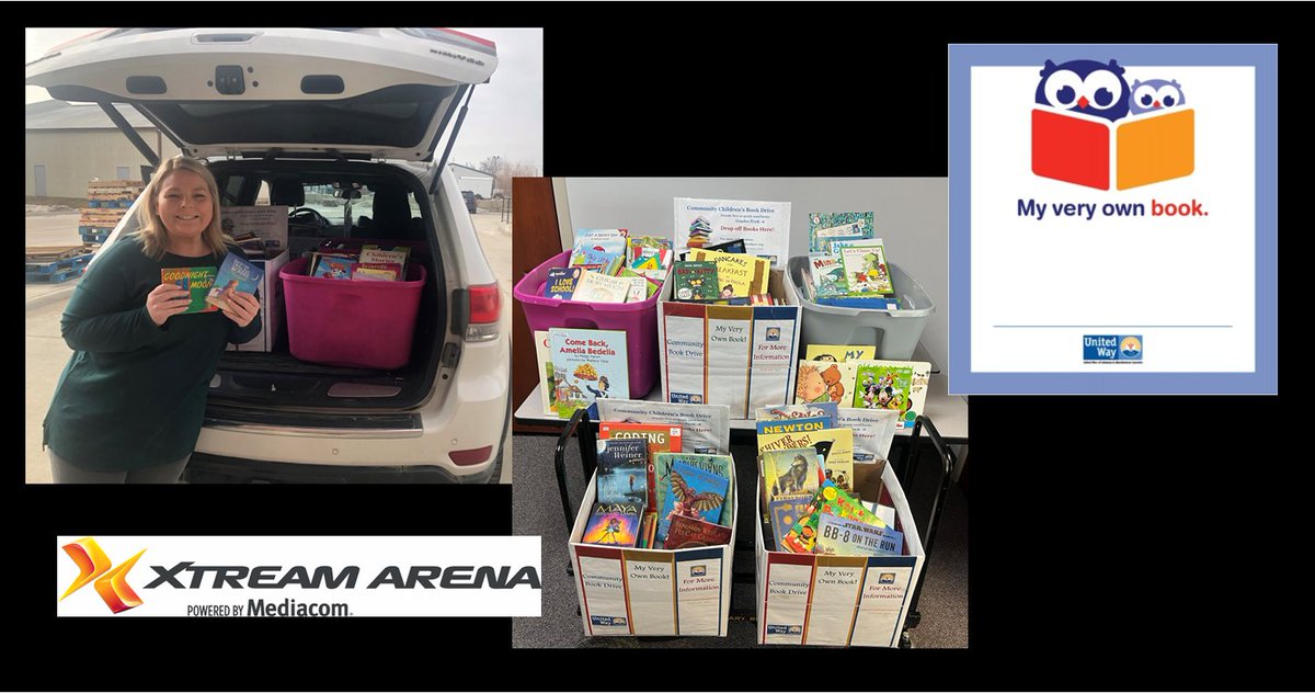 uwayjwc's tweet image. Almost 24% of our 4th graders are not reading at grade level! Providing books to children is an effective way to promote literacy! Thanks to @XtreamArena for collecting books for local children. @uwayjwc My Very Own Book drive, learn more: unitedwayjwc.org/book-drive #books #literacy