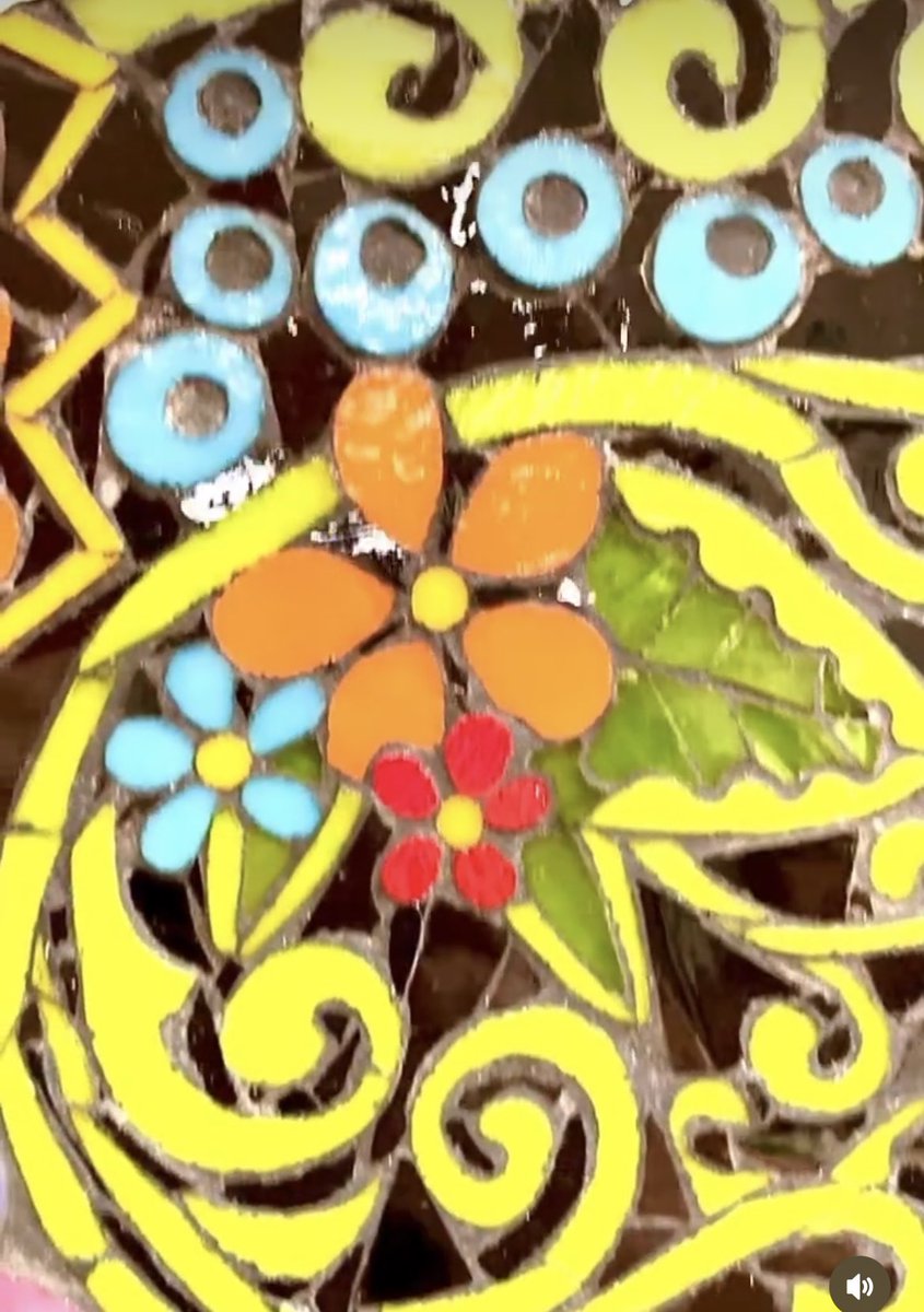 Sharrieboberry's tweet photo. Sharing from Instagram some beautiful and fun mosaic art work from friend Gay Campbell - Cactus House Art Studio. #dentonart #ntx https://t.co/TAfTHDjY8C