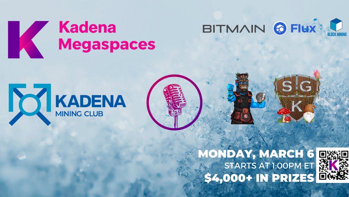 SGK2Gaming's tweet image. Want to win a 25 $KDA, a free gen 0 Gnome, an OG spot or 1 of 5 WL for our upcoming gen 1 collection? 

1. FOLLOW @KDAMiningClub &amp;amp; @kdasecretgarden 
 
2. RETWEET + TAG 3

3. JOIN US FOR THE LARGEST $KDA #Kadena #KDA SPACE OF THE YEAR! Let's gooooo my gnomies 🚀😍