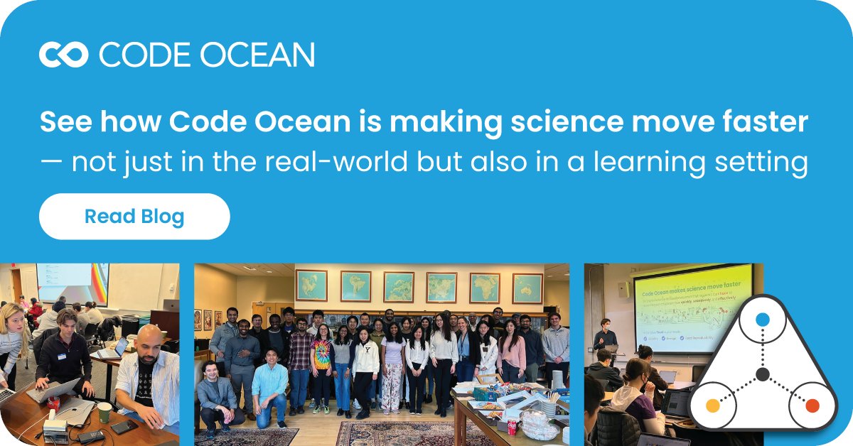 Workshops have become an essential part of education &amp; professional development. At Code Ocean, we’ve partnered with educational institutions and our clients on workshops that help accelerate the learning process for universities and businesses alike. bit.ly/3ZgFNIy
