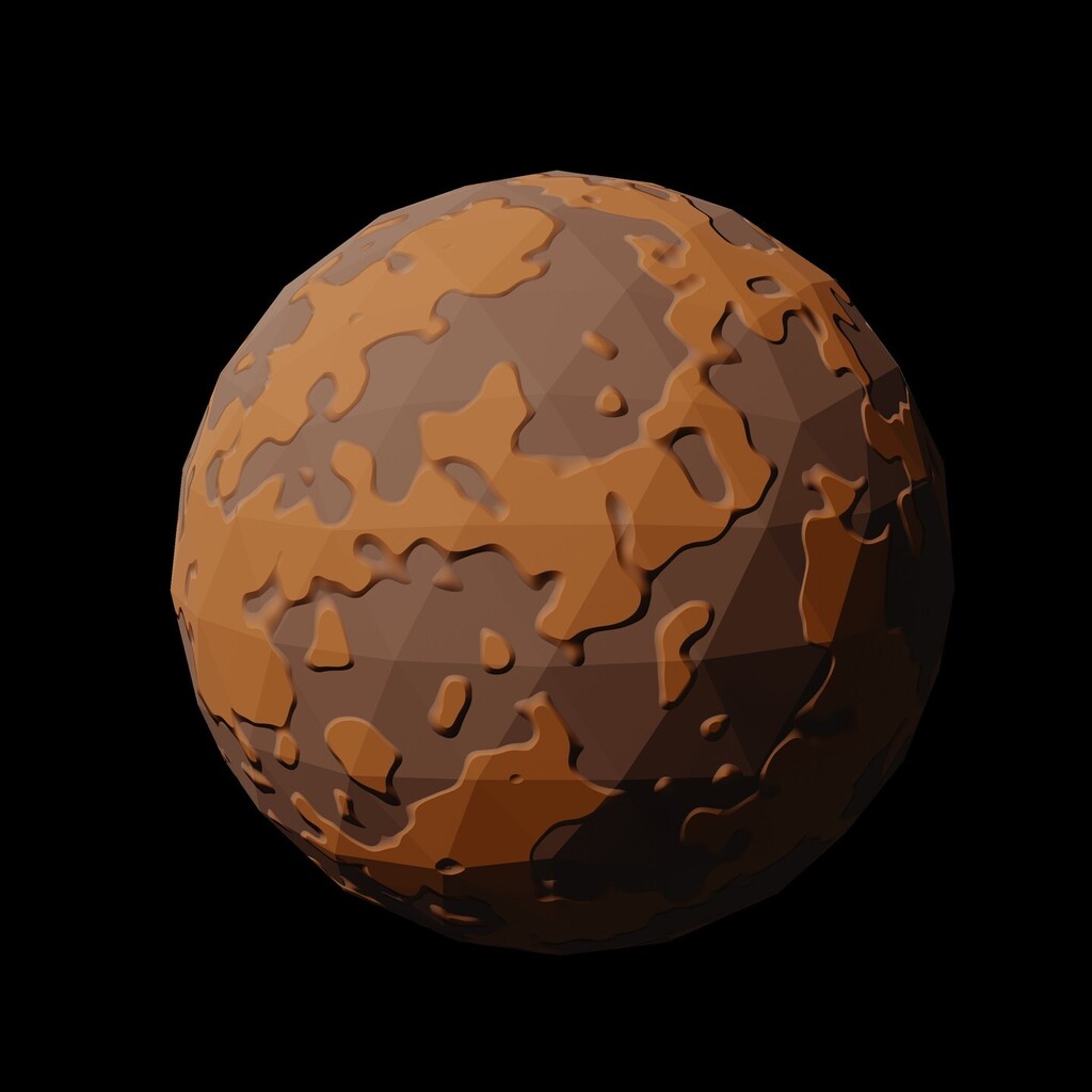 BrettScript's tweet photo. #3d #lowpoly #planets #rendered in #blender for my #rpg #ttrpg #sciencefiction #scifi #scifiart #digitalart #blenderrender #3drender #solarsystem https://t.co/Vp2glWnJXw https://t.co/MOnOXsxVaw