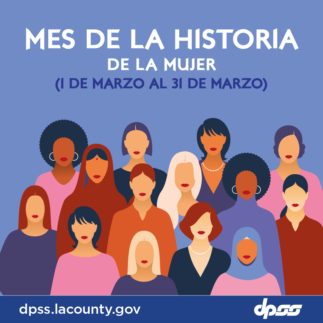 Happy National #WomensHistoryMonth! The observation provides an opportunity to honor the generations of trailblazing women &amp; girls who have helped shape the nation. This year's theme is "Celebrating Women Who Tell Our Stories." Learn more at bit.ly/3EQ60FH.
 
<a href="/CountyofLA/">Los Angeles County</a>