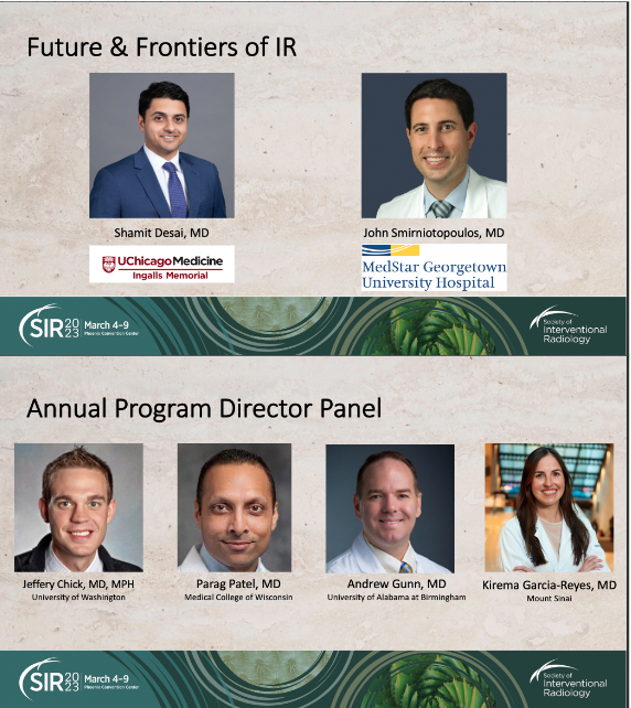 For med students attending #SIR23PHX, you won’t want to miss out on our dedicated student programming happening this Saturday afternoon!! We’ve got a great lineup that’s sure to be filled with pearls! @SIRRFS @VISLAMDSCAIP @RWeinstein12 @TheRadRoom @Inside_TheMatch #IRad