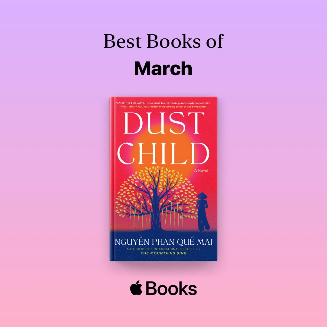 I wrote #DUSTCHILD in 2015 when many literary agents rejected me &amp; I had little hope of being published in English. But I had to write this story for myself. And now, <a href="/AppleBooks/">Apple Books</a> chooses #DustChild as a March best book! Please, never give up on your dream: apple.co/bestbooks
