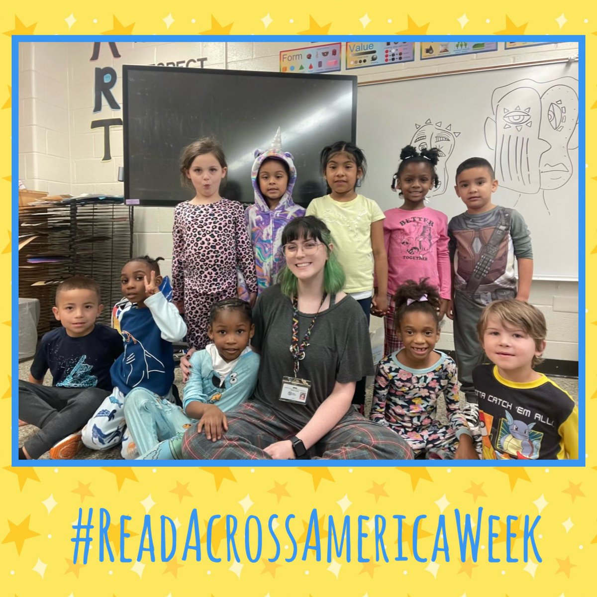 MsMcKinney23's tweet photo. “Cozy up to a Good Book”
Thank you to everyone @OrrsElementary who came to school in their favorite pajamas or comfy clothes. Today is National READ Across America Day; let's read, read, read!
🥰📚❤️💕📚🥰#ReadAcrossAmericaWeek2023 #EngineeringExcellence #bookjoy https://t.co/CM6FfAtbh7
