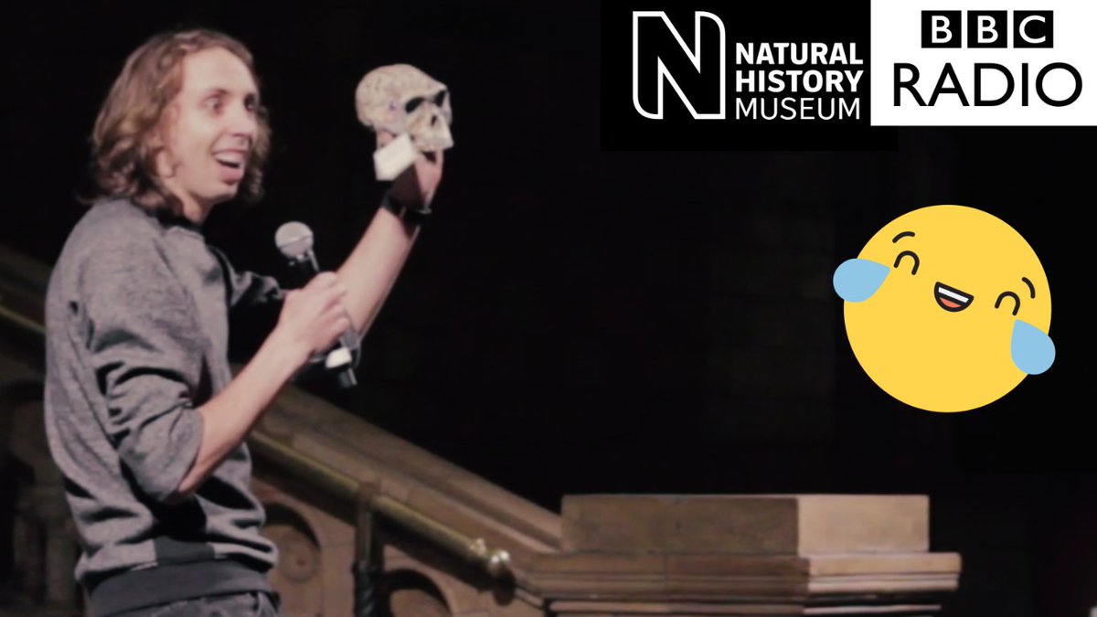 That one time I was invited at the Natural History Museum in London to do stand up comedy and improvised my way through human evolution.  
<a href="/NHM_London/">Natural History Museum</a> @Qikipedia <a href="/MuseumOfCurios/">Museum of Curiosity</a>

 youtu.be/EFWVn4AmfyU