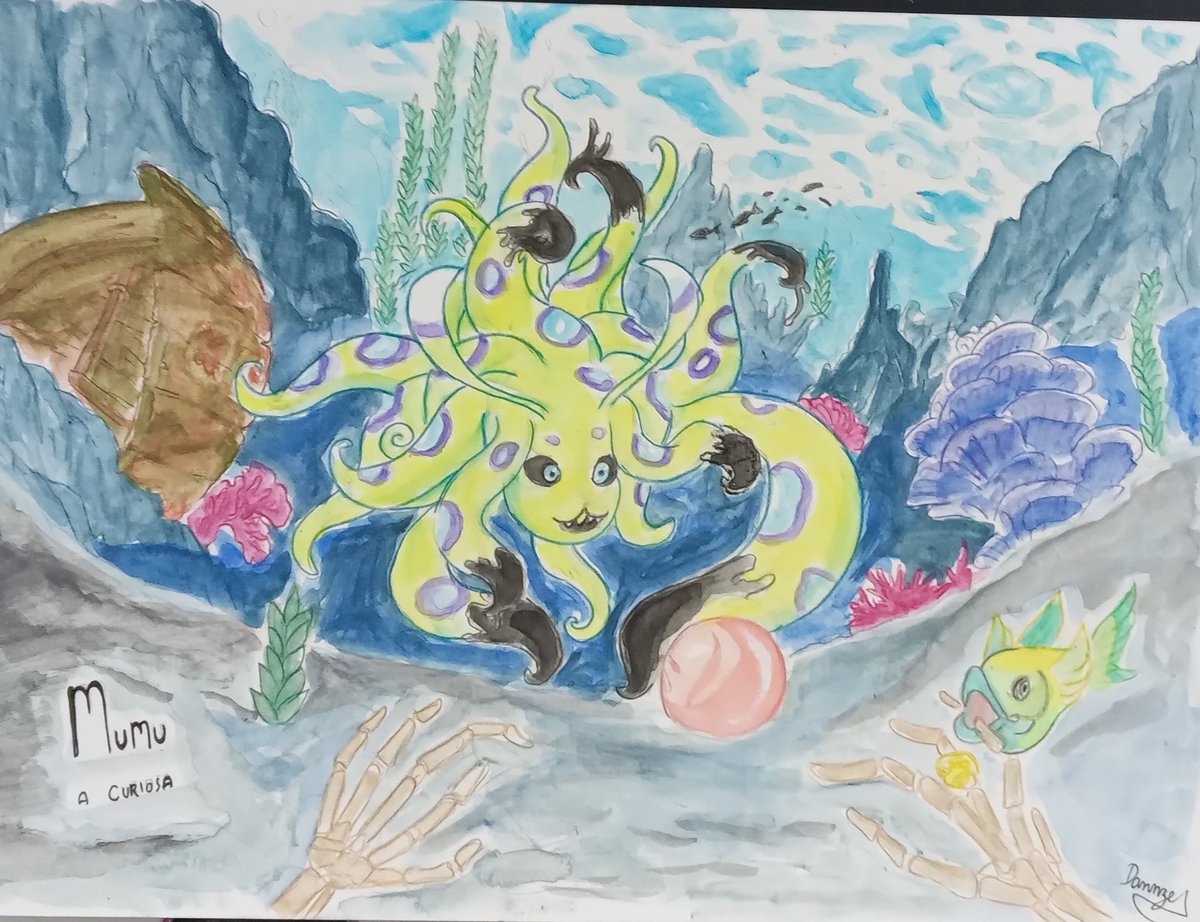 DannzeL9's tweet photo. Fiz com aquarela https://t.co/TiNfOyzC2L