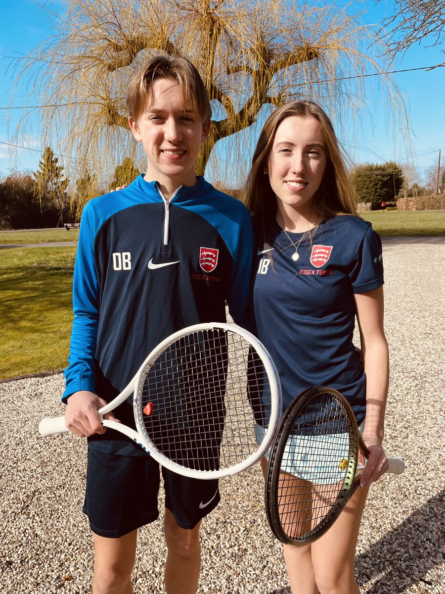Looking forward to 18’s County Cup this weekend! 💥 Oli is off with the boys to Sheffield and Imogen travels to Birmingham with the girls 😀🎾💪👍 #letsgo #countycup #siblingtennis #tennispathway <a href="/EssexLTA/">Essex Tennis</a> <a href="/harlowtennis/">Harlow Lawn Tennis</a> <a href="/NewHallSport/">New Hall Sport</a> <a href="/StarsStripes10s/">StarsandStripes10s</a>