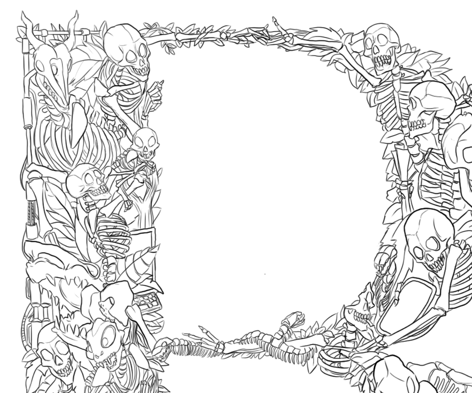 I love doing line art. GN!