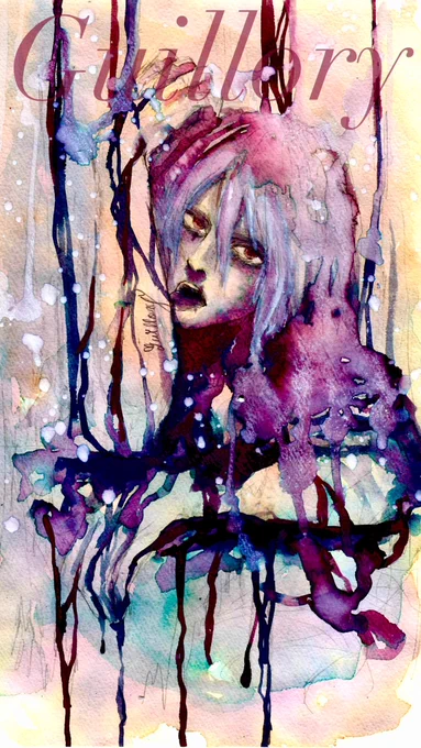 #アナログ絵で魅せてみよ #絵柄が好みって人がいればいいなぁ 
