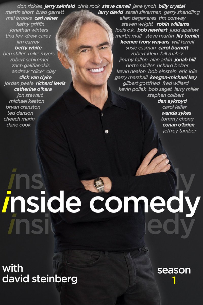 GDR_Films's tweet photo. What’s So Funny? 😂

All 4 seasons of #INSIDECOMEDY are now available to rent/buy on @PrimeVideo!! #gdrfilms #davidsteinberg #comedy 

Get your laugh on here: https://t.co/vPQWpD7KZ1 https://t.co/jE41jhTXiO