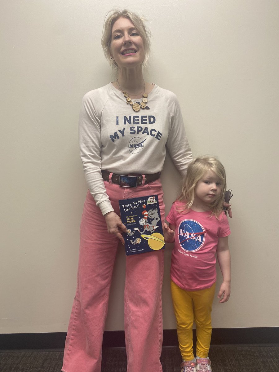 There’s No Place Like Space for #ReadAcrossAmerica2023 we had a <a href="/WomenNASA/">Women@NASA</a> inspired day with our future space scientist!
