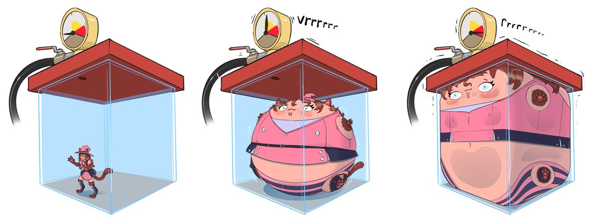 sneakyalbatross's tweet photo. 3 panel colored comm from @Manjibutt 
More fantastic pressure chamber shenanigans. https://t.co/TG5u6vFTaJ