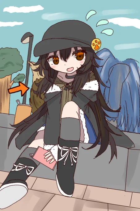 Q.なんで尻尾生えてるの?A.…ア…アクセサリ…ですけど……… 
