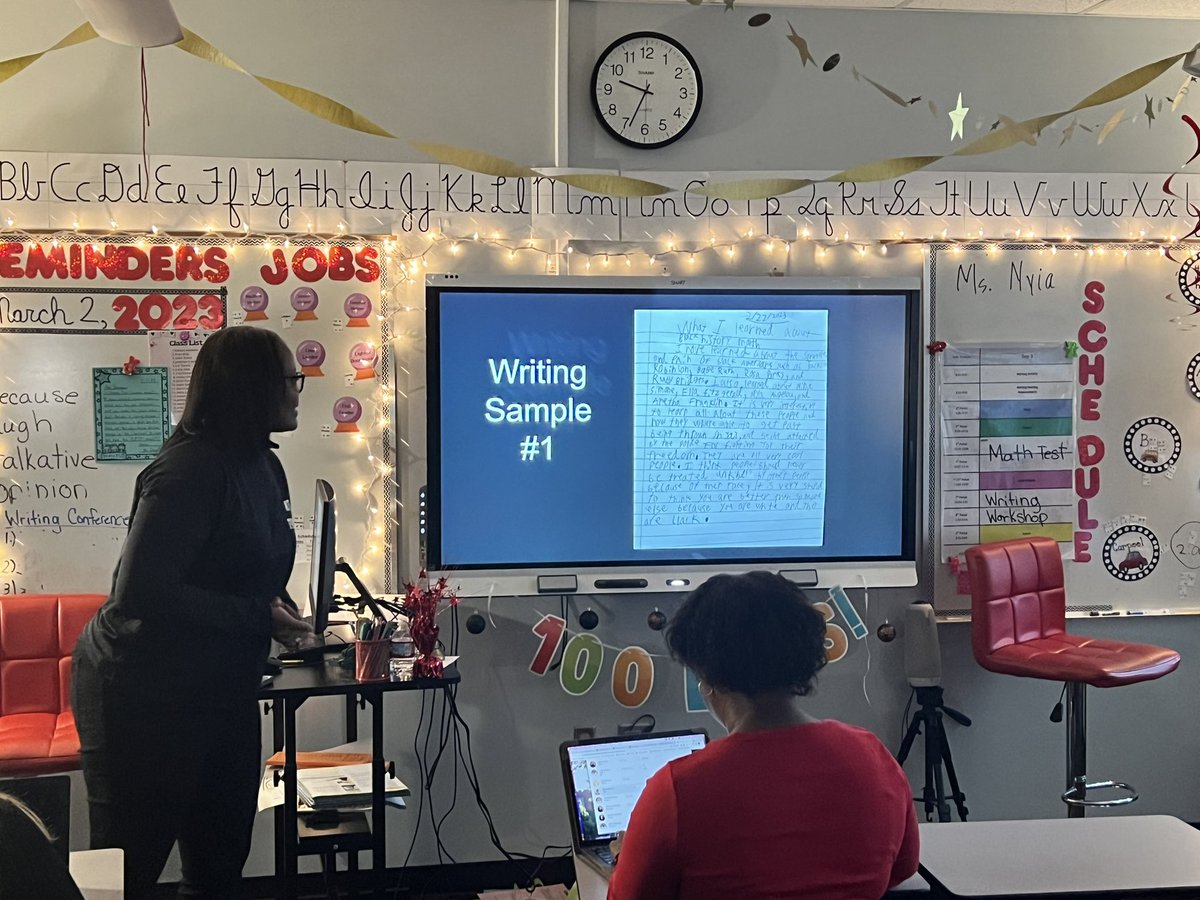 HardimonLaquita's tweet photo. There are so many teacher leaders on this 3rd grade team! The level of professional development provided within one grade level meeting is just amazing! Authentic Assessments for Social Studies! @TEAMFRENCH3 @WoodwardAcademy https://t.co/JjwgvLwDUk