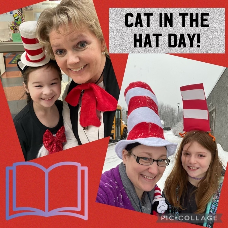 ERSchoolnh's tweet photo. There were many Cat in the Hats roaming the halls at ERS today...and one very lucky fourth grade class who had a special guest reader! Thank you Mr. Repucci for taking the time to share a story! #readingisfun #relationships #SAU54United https://t.co/sgYkoKlh5G