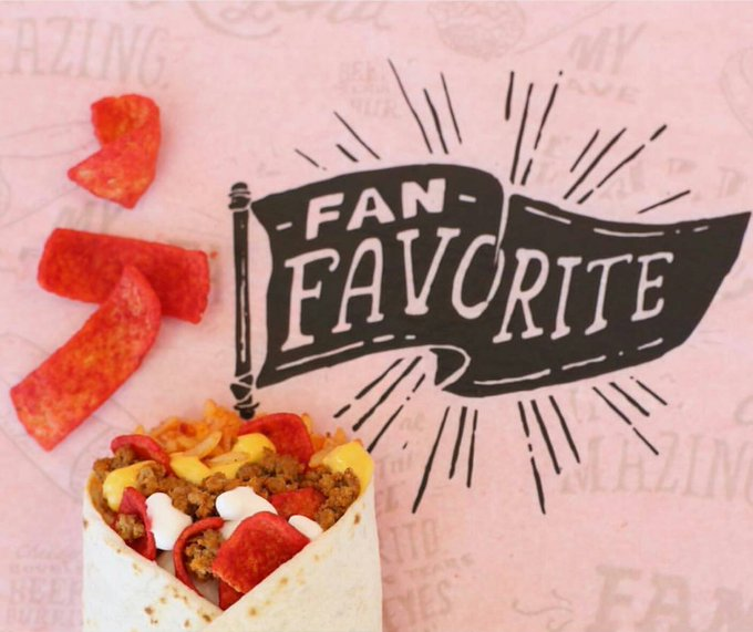 WatchKlosly's tweet photo. @tacobell The Beefy Crunch Burrito has the most persistent, dedicated, and loyal fans. AND, y'all sleep on that. https://t.co/JSu5wlX4Ik