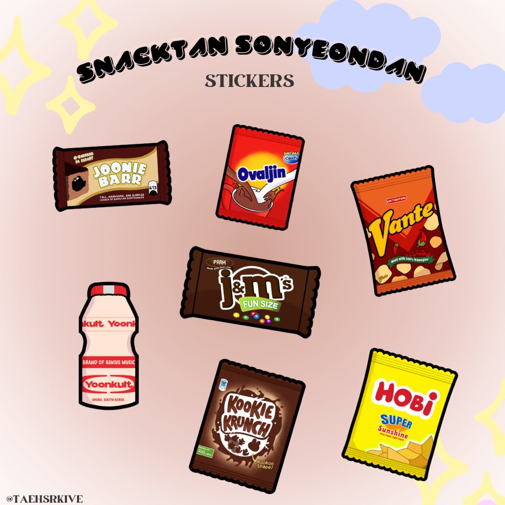 taehsrkive's tweet photo. ˏˋ°•*⁀➷ wts lfb bts ph 

SNACKTAN SONYEONDAN COLLECTION PREORDER FORM 🍫

Keyring — ₱170 ea
Sticker set of 7 — ₱105 ea

☺︎ DOP: ₱100 dp for keyring, ₱50 dp for sticker sets (rembal on 03/07)
☺︎ Open until stocks last! 
☺︎ Open for SDM! 🥰

https://t.co/9z4KRclOzI https://t.co/EL8F3GfmO6