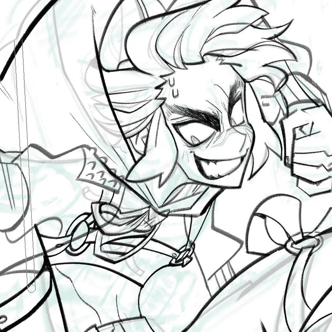 been looking at some old lineart recently  