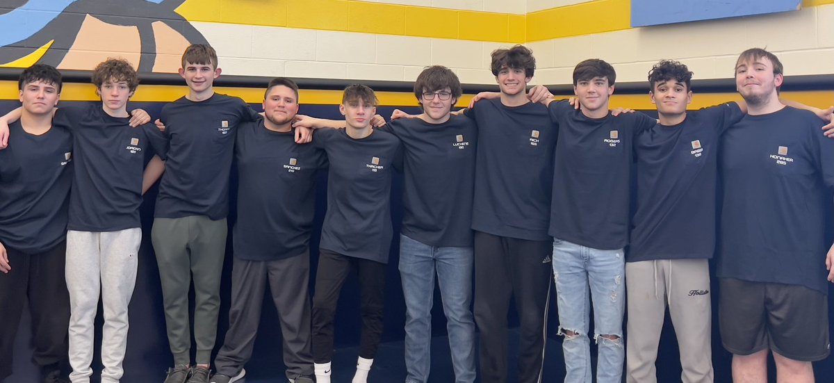 Good luck to our ten wrestlers who are off to districts this weekend. 7 qualifiers and 3 alternates will represent the Vikes this weekend! #GoVikes