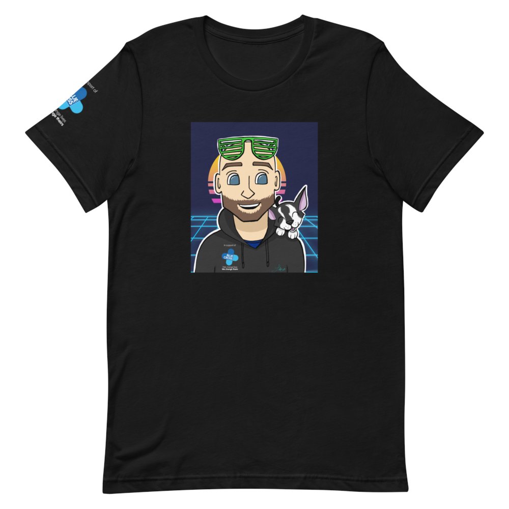 ThePsilencer's tweet photo. Hey guys great news!

Thanks to @Lugia4554 and @The_Blue_Cross, we have an incredible Chari-Tee available for purchase!

All profits for this shirt are of course donated to #TheBlueCross. Another fantastic way to support this incredible charity!
⬇️⬇️⬇️⬇️⬇️
https://t.co/ktV1xOMfB1 https://t.co/3mXuYxq5DK