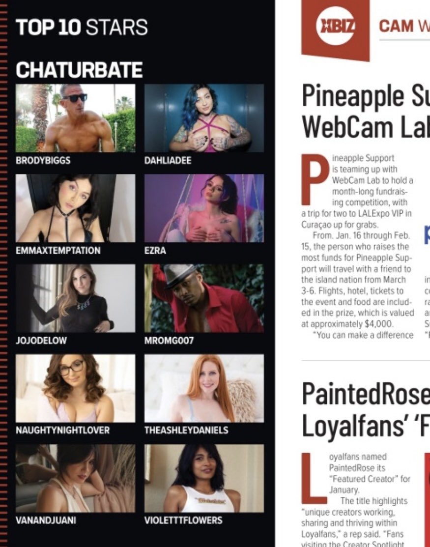 loren on X: Txxxx so much @chaturbate and @XBIZ 💯❤️  t.coa98gX9goJD  X