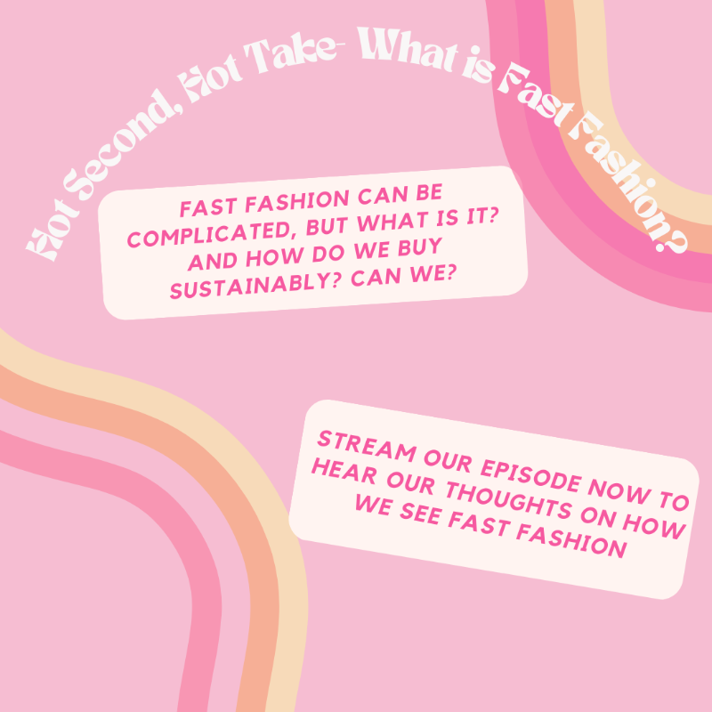 shesthinkingco's tweet photo. Per the good trade, #fastfashion is defined as “A design, manufacturing &amp; marketing method focused on rapidly producing high volumes of clothing”. But we often don't consider its environmental &amp; societal impacts. Stream our latest episode for our thoughts about this matter!