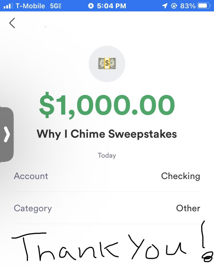 Bonita_801's tweet photo. I thought I was seeing things!!! THANK YOU SO MUCH @Chime . Y’all don’t even know how much I needed this right now 😭.
Y’all are the best 💚💚💚
#ThisIsWhyIChime #Chime #WhyIChime https://t.co/ZGRK10UvYd