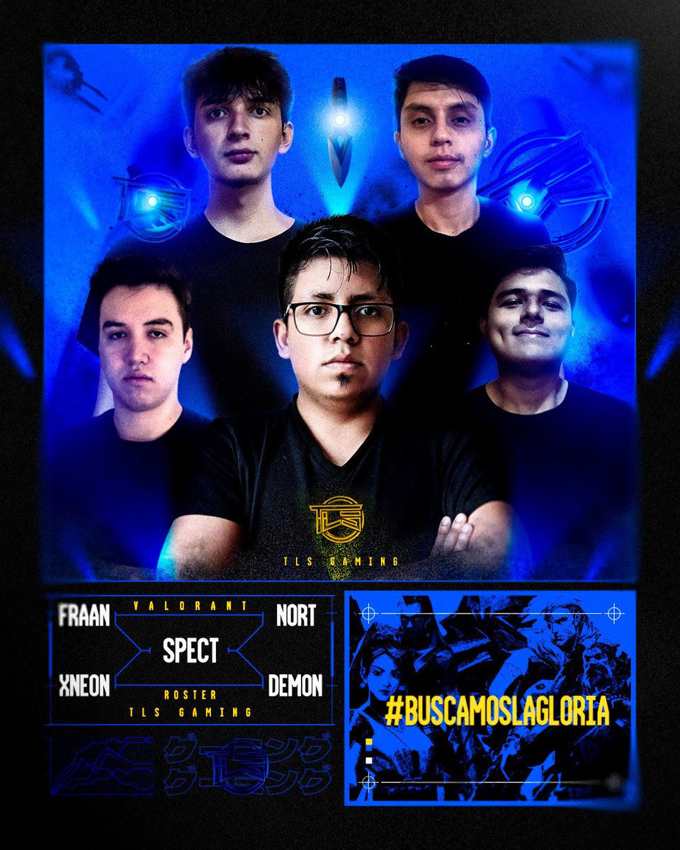 ¡HOOOOOOOOY! 🔥

Llego el día de presentar a nuestra escuadra de Valorant. 😎

¡Bienvenidos! 
#BuscamosLaGloria 💥