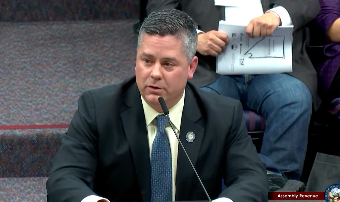 BattleBornProg's tweet photo. Speaker @SteveYeagerNV is presenting #AB77 in the #nvleg Assembly Revenue Committee. Tune in below to follow along! 👀 https://t.co/4wGXqU0MZk https://t.co/znBmZfcu2N