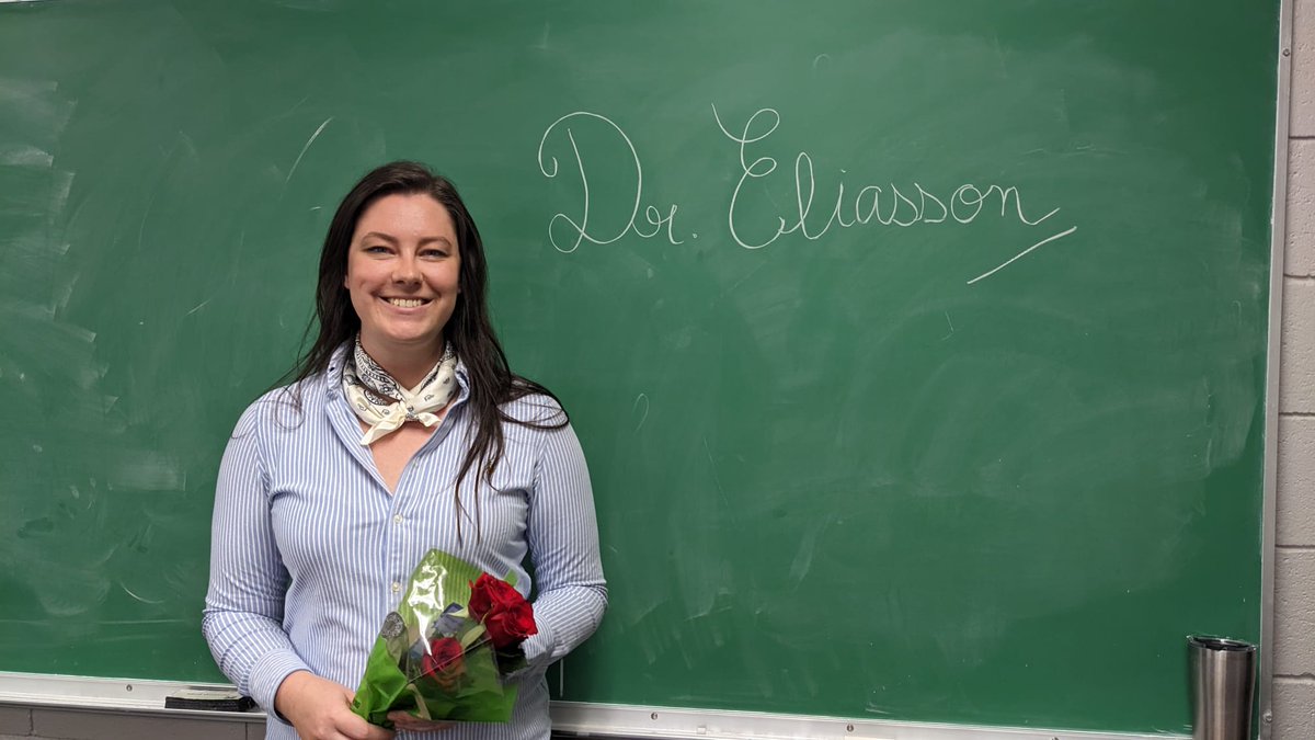 Guess who just passed her dissertation defense!!! #phdlife #AcademicTwitter #AcademicChatter #phdvoice #phdchat