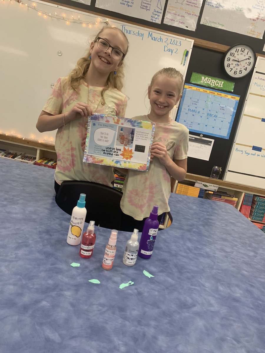 Natalie Verbeem (@verbeemnat) on Twitter photo Congrats to today’s Shark Tank Challenge winners! Their product was voted by their peers to “get a deal” from the sharks! Soap to Go was a huge hit, and the class loved the scents and ad campaign! These future entrepreneurs know how to appeal to their audience! <a href="/GlenwoodGriffin/">Glenwood Griffins</a> Congrats to today’s Shark Tank Challenge winners! Their product was voted by their peers to “get a deal” from the sharks! Soap to Go was a huge hit, and the class loved the scents and ad campaign! These future entrepreneurs know how to appeal to their audience! <a href="/GlenwoodGriffin/">Glenwood Griffins</a>