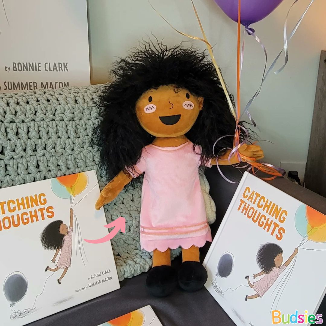 Bring your #bookcharacter to life! Author @bonclark's book 'Catching Thoughts' is about a girl who faces her unwelcome thoughts and learns to fill her mind with positivity. Bring your book illustrations to life today: bit.ly/3ZaRmAG